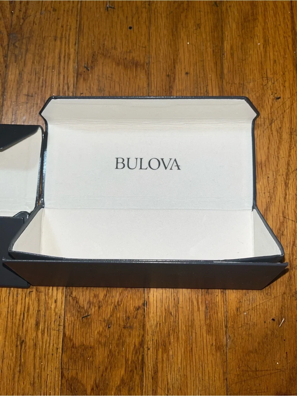 Bulova Set of Two Elegant Black Eyeglass Case